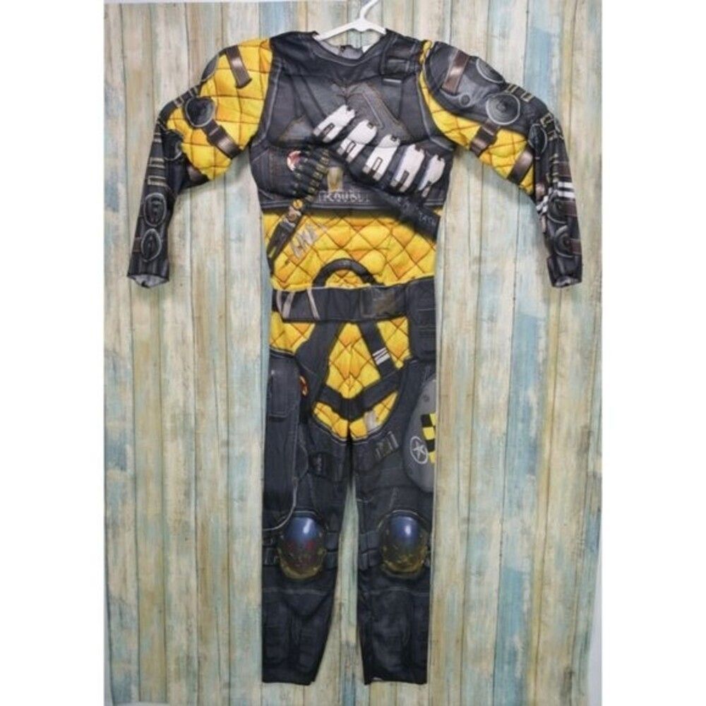 Apex Legends Kids Mirage Elliott Witt Muscle Halloween Costume 10-12 Large